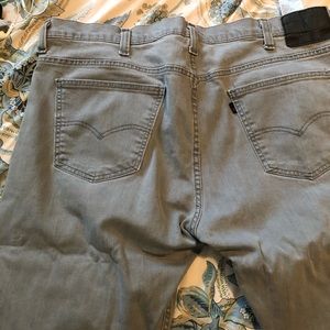 Men’s Levi’s jeans. Light grey, Excellent shape.